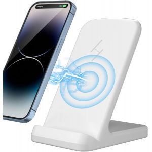 Chargeur Sans Fil, Chargeur Induction 15W Wireless Charger Stand, Chargeur Rapide Sans Fil Pour Iphone 16/15/14/13/12/11/X, Samsung Galaxy S25/S24/S23/S22, Et Les Appareils Certifi[GYC960079] - Neuf