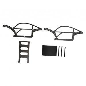 Cadre En Fibre De Carbone 1/18, Kit De Chassis Flexible Noir En Fibre De Carbone Pour Voiture D'escalade Rc Trx4m Defender Bronco 1/18 - Neuf