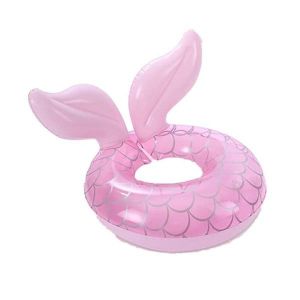 Flotteur De Natation Pour Bébé Sirène - Anneau De Piscine Sûr Et Réglable Pour Nourrissons Et Tout-Petits, Parfait Pour Les Plaisirs Et Les Aventures Aquatiques D'été ! - Neuf
