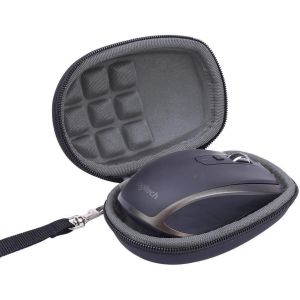 Flycoo Rigide Housse Sac Portable pour Logitech MX Master/Master 2S / Master 3 Souris san Fil Boîte Boîtier (Noir-C) (Noir-C) - Neuf