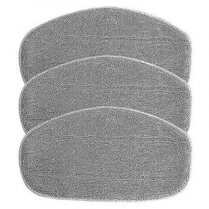 Lot de 5 housses de rechange compatibles avec le nettoyeur vapeur et balai vapeur Leifheit CleanTenso ¿ Microfibre, gris - Neuf
