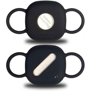 LETNERNY-Smarttag Chien Porte-Collier, Lot De 2 Chat Étui Gps Compatible Avec Samsung Smart Tag+ Plus, Silicone Tile Mate Animal Locator Anti-Perte Housse De Protection Pour Harnais De Chiot Ceinture - Neuf