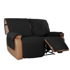 Housse Imperm&eacute;able Noire Pour Fauteuil Inclinable 2 Places - Neuf