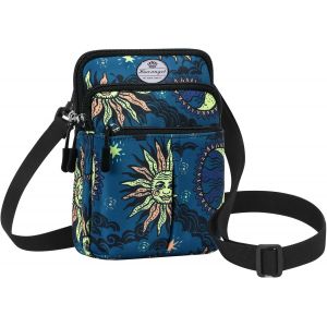 KALANKA-Sac Banane Chic Sac de Taille de Voyage Sac Ceinture pour Téléphone Unisexe Léger Multicolore Mini Sac Bandouliere avec Sangle Interchangeable pour Homme Femme Jogging Vélo Sport - Neuf