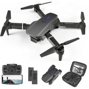 Gerbala Drone Pour Enfant Avec Cam&eacute;ra, Drone Quadricopt&egrave;re Fpv Wifi T&eacute;l&eacute;command&eacute;, Mode Sans T&ecirc;te, Maintien D'altitude, 3d Flip, D&eacute;coller/Atterrir Un Clic, Cadeau Et Jouet Pour Enfant Ou D&eacute;butant-Marque G&eacute;n&eacute;rale - Neuf
