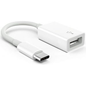 Adaptateur USB-C vers USB pour appareil photo Apple, c&acirc;ble USB 3.0 OTG pour iPhone/iPad pour connecter lecteur de cartes, cl&eacute; USB, disque U, clavier, souris, hub, MIDI, Plug & Play (USB-C) - Neuf