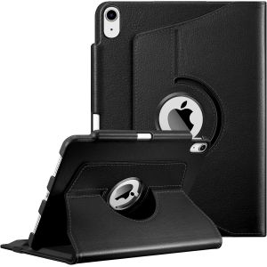 Case For Ipad Air 11 Inch M3/M2 (2025/2024), Ipad Air 5/4 10.9 Inch (2022/2020) ¿ [Pen Storage] 360° Rotating Case Cover With Auto Sleep/Wake Design, Black - Neuf