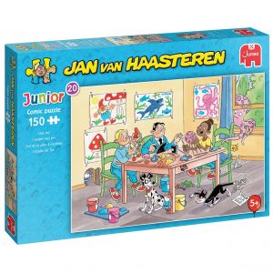 Jan van Haasteren Junior 20 - L'art de la p&acirc;te &agrave; modeler (150 pieces) - Neuf