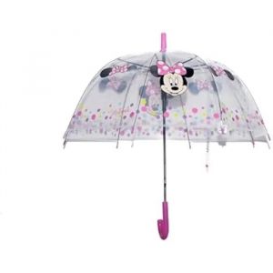 Parapluie - Eplusm - Minnie Mouse Naive - Dôme Manuel - 8 Panneaux - Métal Rose - Neuf