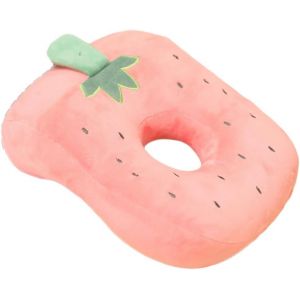 Coussin De Sieste Doux Rose,Coussin De Bureau En Peluche,Oreiller En Forme De Beignet,Oreiller De Piercing,Oreiller De Sieste De Bureau,Oreiller De Sieste Doux Pour Femmes,Filles,Enfants - Neuf