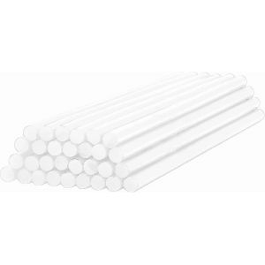 Lot de 30 b&acirc;tons de colle chaude multicolores pour pistolet &agrave; colle chaude 7 x 200,11 x 200 mm pour pistolet &agrave; colle (transparent 7 mm) - Neuf