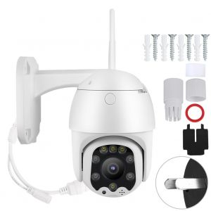 Camera de securite exterieure etanche 1080p, couleur, Wi-Fi, vision nocturne infrarouge (AU) - Neuf