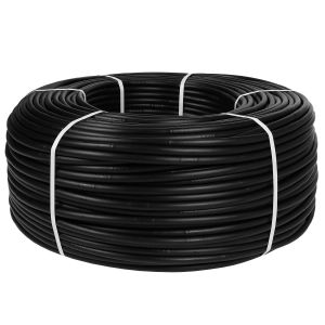 Dripline Haute Qualité Kit Irrigation goutte-à-goutte Espacement 33 cm 16mm (16mm/2.0 LPH, 50m+accessories, Noir) - Neuf