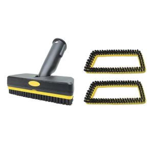 Brosse &agrave; vapeur portative et t&ecirc;te de brosse rempla&ccedil;able pour nettoyeur vapeur SC1 SC2 SC3 SC4 SC5. Pi&egrave;ces de rechange - Neuf