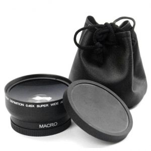 Objectif grand Angle 58MM 0.45x 4 pour Canon EOS 4000D? 2000D objectif 18-55MM accessoires de cam&eacute;ra Univeasal - Neuf
