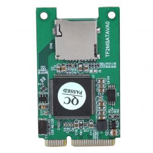 adaptateur convertisseur de carte Micro SD TF vers SSD Mini PCI-E mSaTa pour PC - Neuf