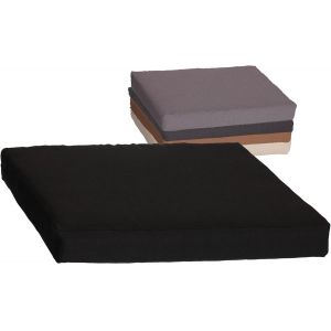 Ulteronixshop-Coussin 80x80 Cm D&eacute;perlant Ext&eacute;rieur | Fabriqu&eacute; En Europe | Coussin Pour Palette Avec Fermeture &Eacute;clair Et Garnissage Amovible | Coussin D'assise Lavable | Coussin De Jardin Gris Fonc&eacute; - Neuf