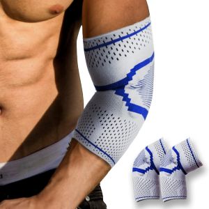 (Xl, 2 Pièces) Antidérapant Support De Coude De Compression À Manches Coude Orthèse Pour Coude De Tennis Arthrite, Les Tendinites Douleurs Articulaires De L'humidité - Neuf