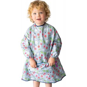 Bavoir Manches Longues Pour B&eacute;b&eacute; | Tablier Bebe Pour Manger Imperm&eacute;able Pour L'alimentation Des B&eacute;b&eacute;s Et Les Tout-Petits | 6 Mois &Agrave; 4 Ans. Dme. Sac De Voyage Inclus. - Neuf