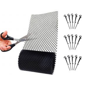 Grille de protection de goutti&egrave;re de jardin de 20 m pour la protection contre les feuilles et les d&eacute;bris - Neuf