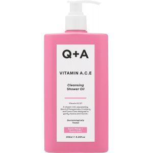 Eryi-Huile De Douche Nettoyante Aux Vitamines A.C.E, Formulée Pour Un Nettoyage Luxueux Et Nourrissant, Cette Huile De Douche Nettoyante Aux Vitamines A.C.E. Apaise Et Rajeunit La Peau, 250ml - Neuf