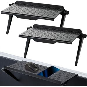 2 Pièces Étagère Supérieure Tv Étagère Supérieure Pour Écrans Tv Supérieure De L'Écran Pour Moniteur Support Rangement Étagère Pour Boîtier Tv Et Routeurs - Neuf