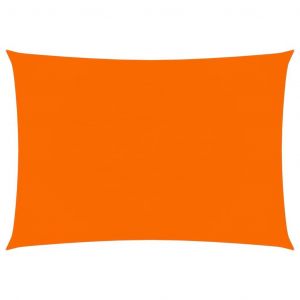 Voile Toile D'ombrage Parasol Tissu Oxford Rectangulaire 3,5 X 5 M Orange Helloshop26 02_0009657 - Neuf