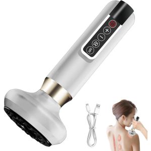 Masseur Anti Cellulite 12 Niveaux Appareil De Gua Sha &Agrave; Usage Domestique Anti Cellulite Puissant Appareil Masseur Ventouse Electrique Anti Cellulit&eacute; Sculpture - Neuf