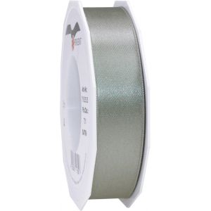 Satin Ardoise (Gris), Rouleau De 25 M De Ruban Satin&iquest;&iquest;E Pour Emballage Cadeau, Largeur 25 Mm, Accessoire De D&iquest;&iquest;Coration Et Bricolage, Ruban D&iquest;&iquest;Coratif Pour Pr&iquest;&iquest;Sents, En Toute Occasion - Neuf