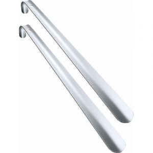 Pack Chausse-Pied En Acier Inoxydable À Long Manche Avec Prise Confortable Pour Personnes Âgées - Neuf