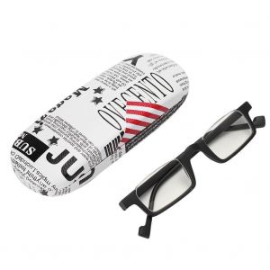 Lunettes De Lecture Unisexes Anti-Lumiere Bleue Pour Personnes Agees, Verres Transparents Anti-Fatigue (+100 Noir) - Neuf