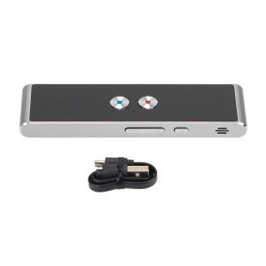 Traducteur vocal intelligent T8+, appareil portable prenant en charge 96 langues pour les voyages a l'etranger, l'apprentissage, le shopping et les affaires (argent) - Neuf