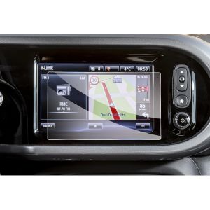 KAL-Compatible Avec Renault Twingo 3 Iii 2019-2024 7"" Film De Protection D'&Eacute;cran De Navigation, Film En Verre Pour Twingo Iii 7"" Easy Link Toucscreen, Anti-Chocs, 9H Anti-Rayures - Neuf