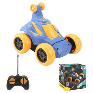 Voiture t&eacute;l&eacute;command&eacute;e pour les gar&ccedil;ons de 4 &agrave; 7 ans, voitures RC 360 tours flips et 4 roues motrices avec lumi&egrave;res et musique, jouets de voiture de cascade pour enfants pour 3 4 5 ans gar&ccedil;ons et fille - Neuf