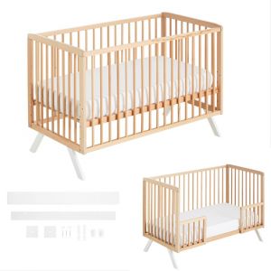 Lit D'appoint Koala + Kit D'appoint + Kit De Transformation Du Lit D'appoint En Lit Couleur Nature - Neuf