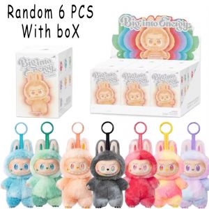 Lot De 6 Figurines V3 Monstres Big Into Energy, Boîtes Surprise Kawaii En Pvc, Porte-Clés, Décor Ou Cadeau Original - Neuf