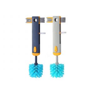 Ensemble De 2 Brosses De Nettoyage R&eacute;tractables 4 En 1 Pour Tasses - Neuf