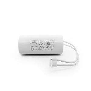 Condensateur 4uF/µF pour moteur Bubendorff avec connecteur - Neuf