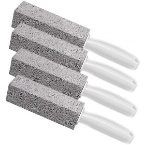 Pierres nettoyantes pour cuvette de toilettes avec long manche pour les taches de calcaire - Neuf