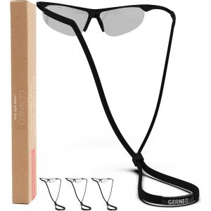 Cordon À Lunettes De Sport Fiable En Tissu - Cordon À Lunettes Imperméable Et Maintien Ferme Pour Lunettes De Sport, Lunettes De Soleil Et Lunettes De Lecture - Neuf