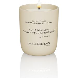 ERYI-Bougie Naturelle &Agrave; La Cire De Soja |Eucalyptus Mint | 150G | Bougie Parfum&eacute;e Minimaliste Pour D&eacute;tente, Cadeaux, D&eacute;coration Int&eacute;rieure | Chambre, Bureau, Petites F&ecirc;tes - Neuf