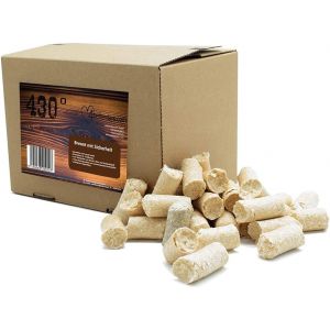Ulteronixshop-Lot de 150 allume-feux 430&deg; &eacute;cologiques - 1,5 kg environ - Pour chemin&eacute;e, four, barbecue, bois de chauffage, charbon, briquettes - En bois et cire de qualit&eacute; sup&eacute;rieure - Neuf