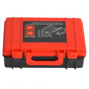 Boitier de rangement en plastique pour piles AA et cartes memoire - Neuf