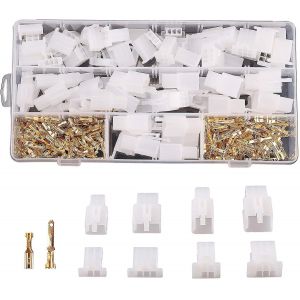 380pcs 2.8mm Kit de connecteur automobile Connecteurs de fil électrique - Neuf