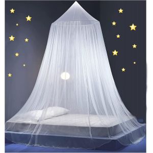 Moustiquaire De Lit,Moustiquaire Ciel De Lit,Protège Contre Les Insectes Et Les Moustiques,Pour Moustiquaire Lit Simple Et Lit Double - Neuf