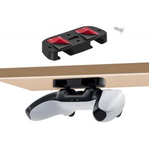 Eryi-Support De Manette Sous Le Bureau Pour Ps5, Horizontal Support De Table Pour Ps4, Game Manette Under Desk Mount Holder Pour Ps4/Ps5 Manette Accessoires, Support De Bureau Pour Ps5 - Neuf