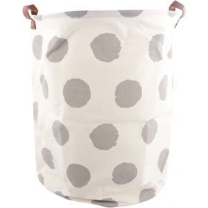 63L Panier à Linge, Corbeilles à Linge en Tissu avec Poignées, Bac à Linge Pliable Rond, Panier Rangement Linge Imperméable Antipoussière, pour Chambre à Coucher, buanderie, Salle de Bain - Neuf