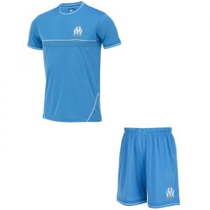 10 Ans - Ensemble Maillot Short - Olympique De Marseille - Officiel - Polyester - Gar&ccedil;on - Bleu - Neuf