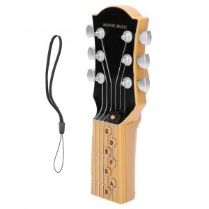 Guitare a air, simulation d'induction infrarouge, 7 accords, jouet portable, instrument de musique, accessoires, noir - Neuf