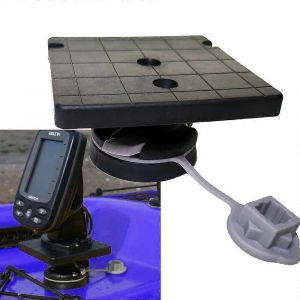 Diy Kayak Plate-Forme Rotative Yacht Gps Accessoires De Dériveur Électronique Détecteur De Poisson Voilier Support Sondeur Support - Neuf